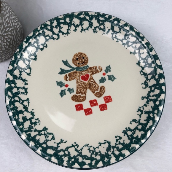 VTG Tienshan Folk Craft Ginger Bread Dinner Plates - Picture 3 of 5